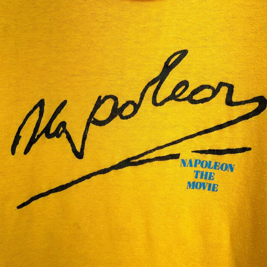 Vintage NapoleonThe Movie Yellow T-shirt Size S