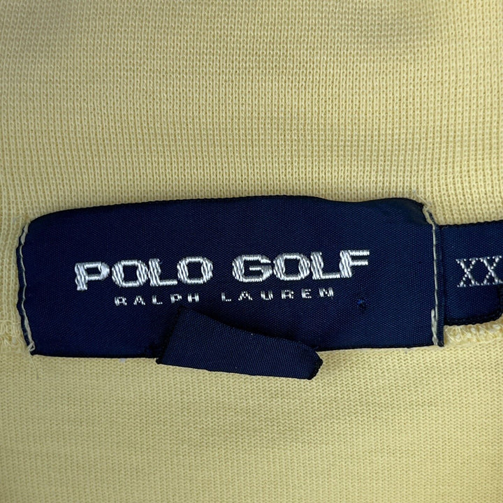 Ralph Lauren Polo Golf Men's Size XXL Long Sleeve Yellow T Shirt. Red Pony Logo