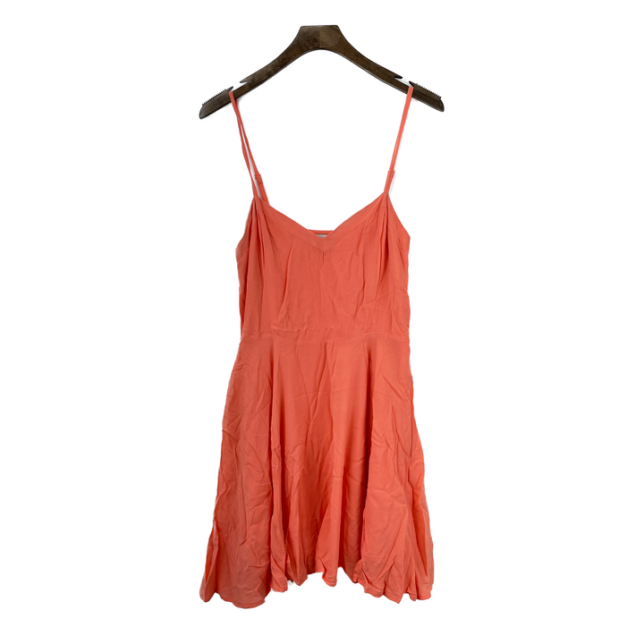 Talula Peach Orange A Line Mini Dress Size 8