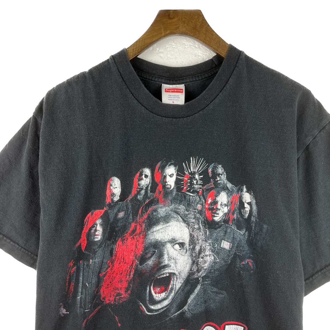 Vintage Supreme Slipknot North American Tour 2019 Black T-shirt Size L