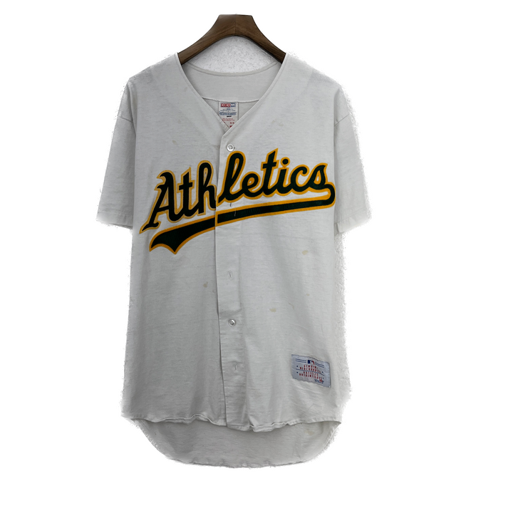 Vintage CCM Oakland Athletics MLB White Jersey Size M