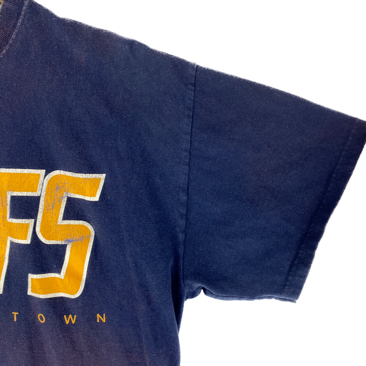 Slap Shot 2 Comedy Movie Charlestown Chiefs Navy Blue T-shirt Size M