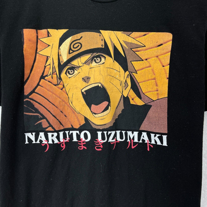 Naruto Uzumaki Shippuden Homecoming Viz Media Anime Tv Show Black T-shirt Size M