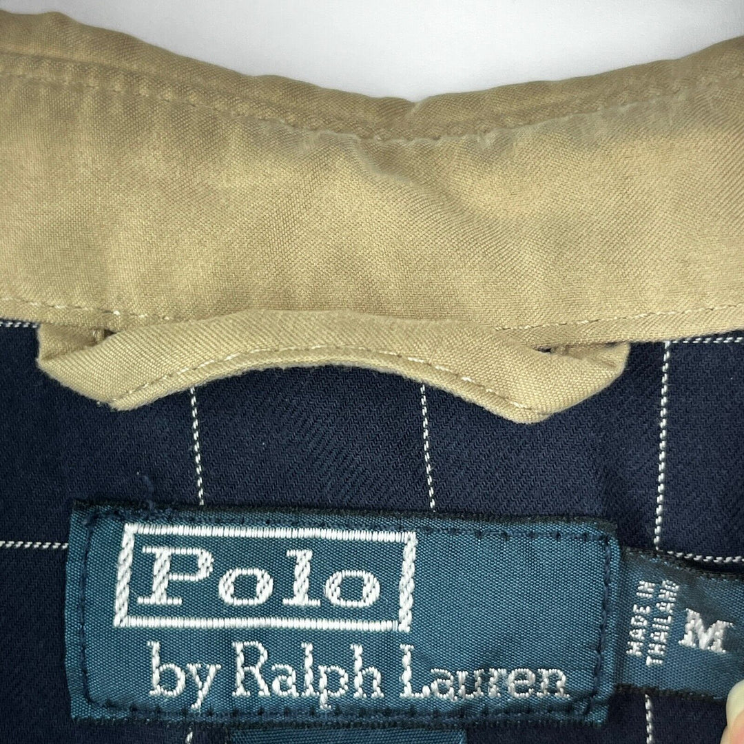 Vintage Polo by Ralph Lauren Harrington Windbreaker Jacket Tan Size M