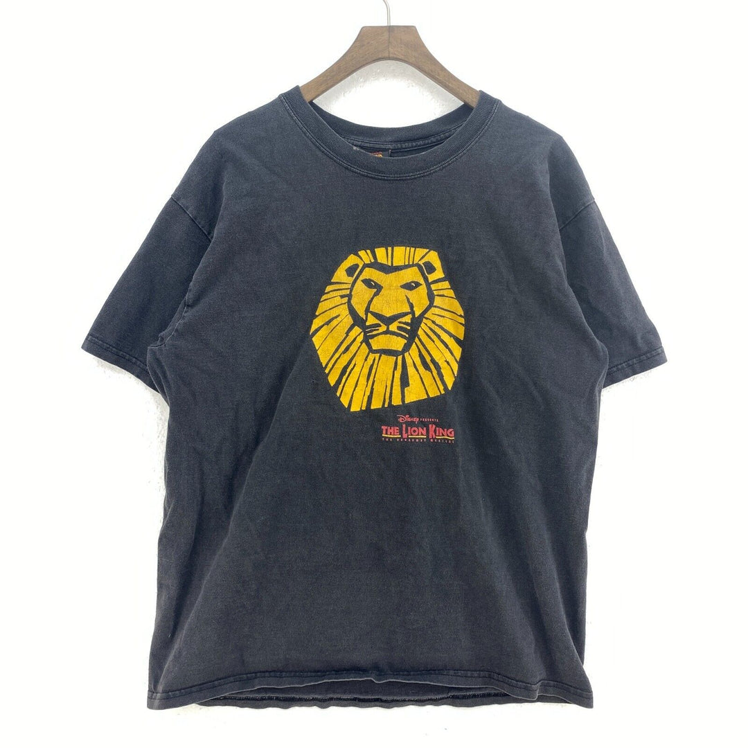 The Lion King The Broadway Musical Disney Black T-shirt Size S