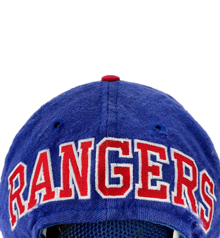 Vintage New York Rangers NHL-Hockey Embroidered Blue Red Snapback Hat Cap