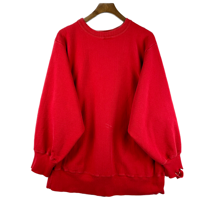 Vintage Champion Reverse Weave Red Sweatshirt Size XL