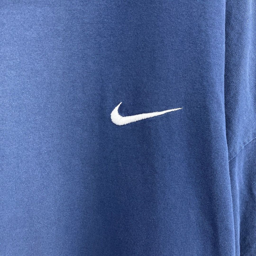 Vintage Nike USA Swoosh Logo Navy Blue T-shirt Size XL