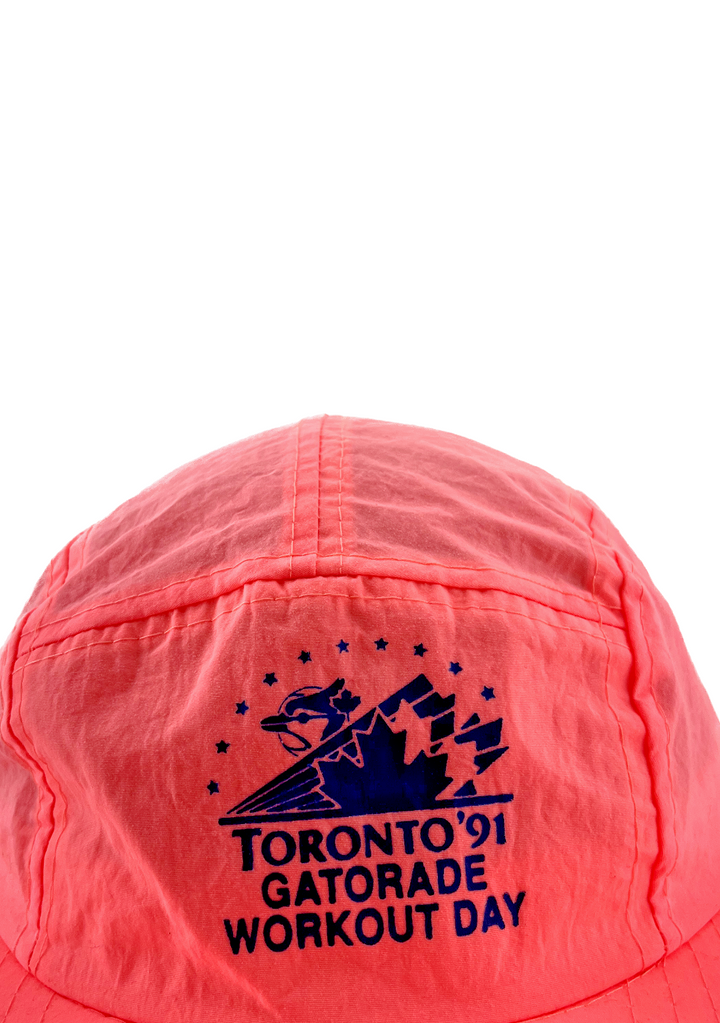 1991 All-Star Game Toronto Blue Jays Gatorade Workout Day Baseball Pink Hat Cap2