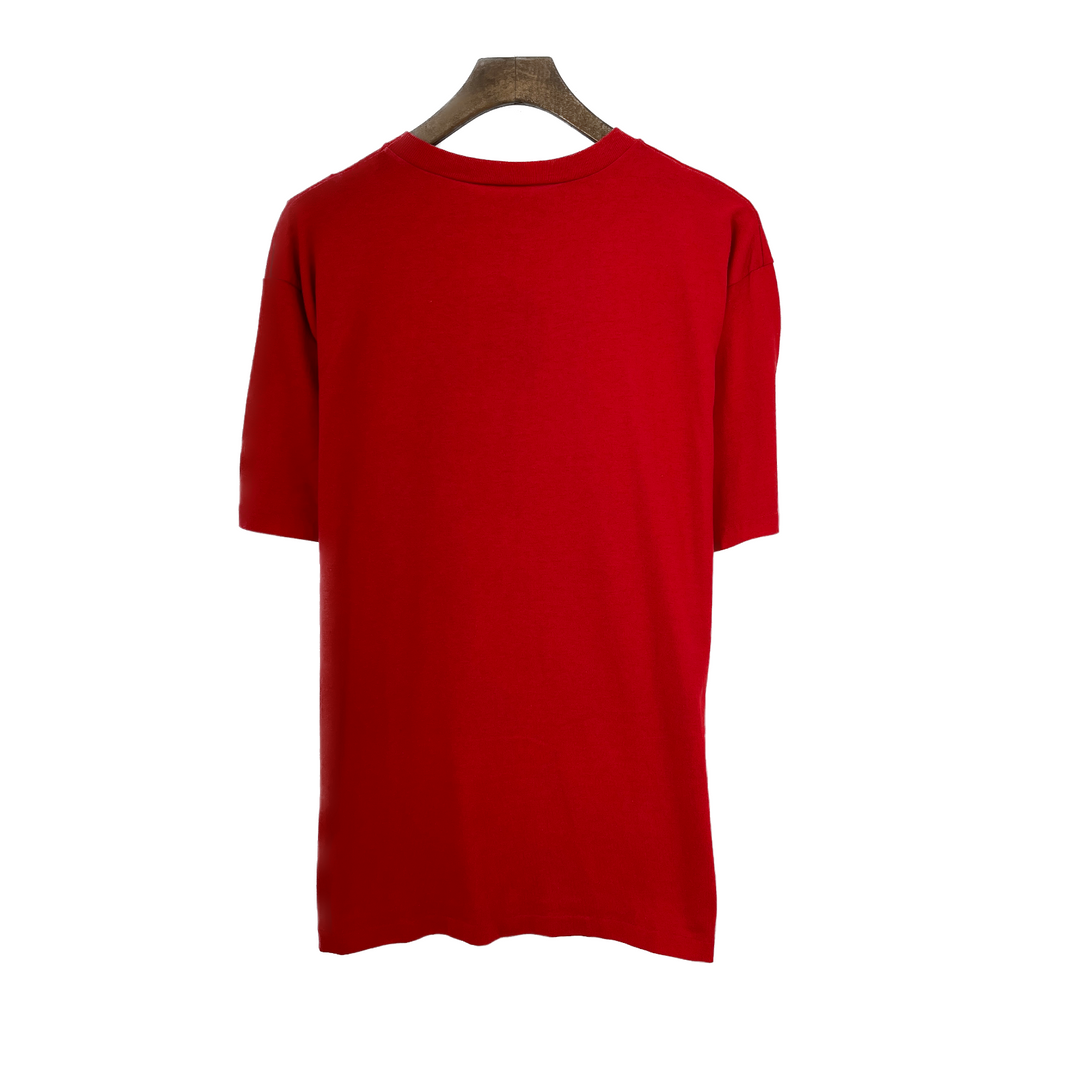 Vintage Garfield Jim Davis 1978 The Right Stuff Burgundy Red T-shirt Size XL