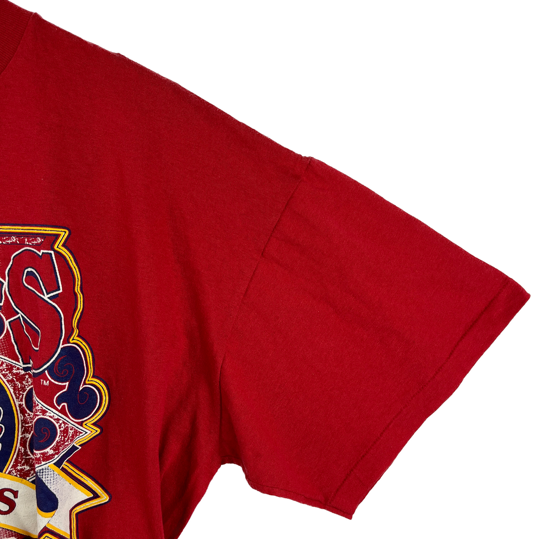 Vintage St Louis Cardinals 1994 MLB Red T-shirt Size XL Single Stitch