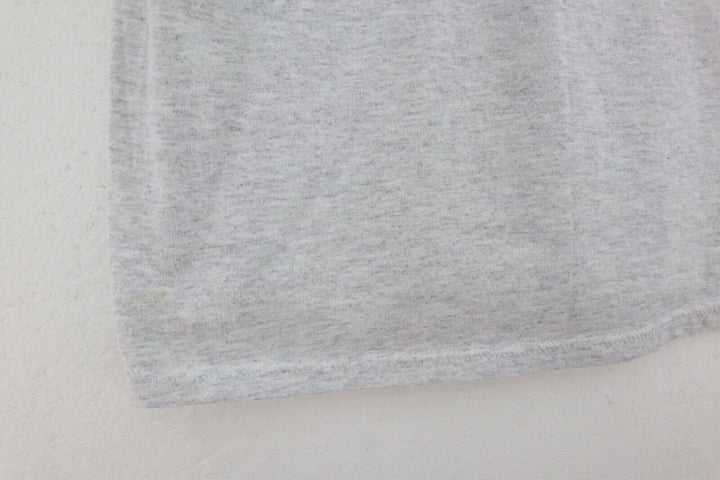 Vintage Philadelphia Flyers Eric Lindros NHL Gray T-shirt Size XL Single Stitch