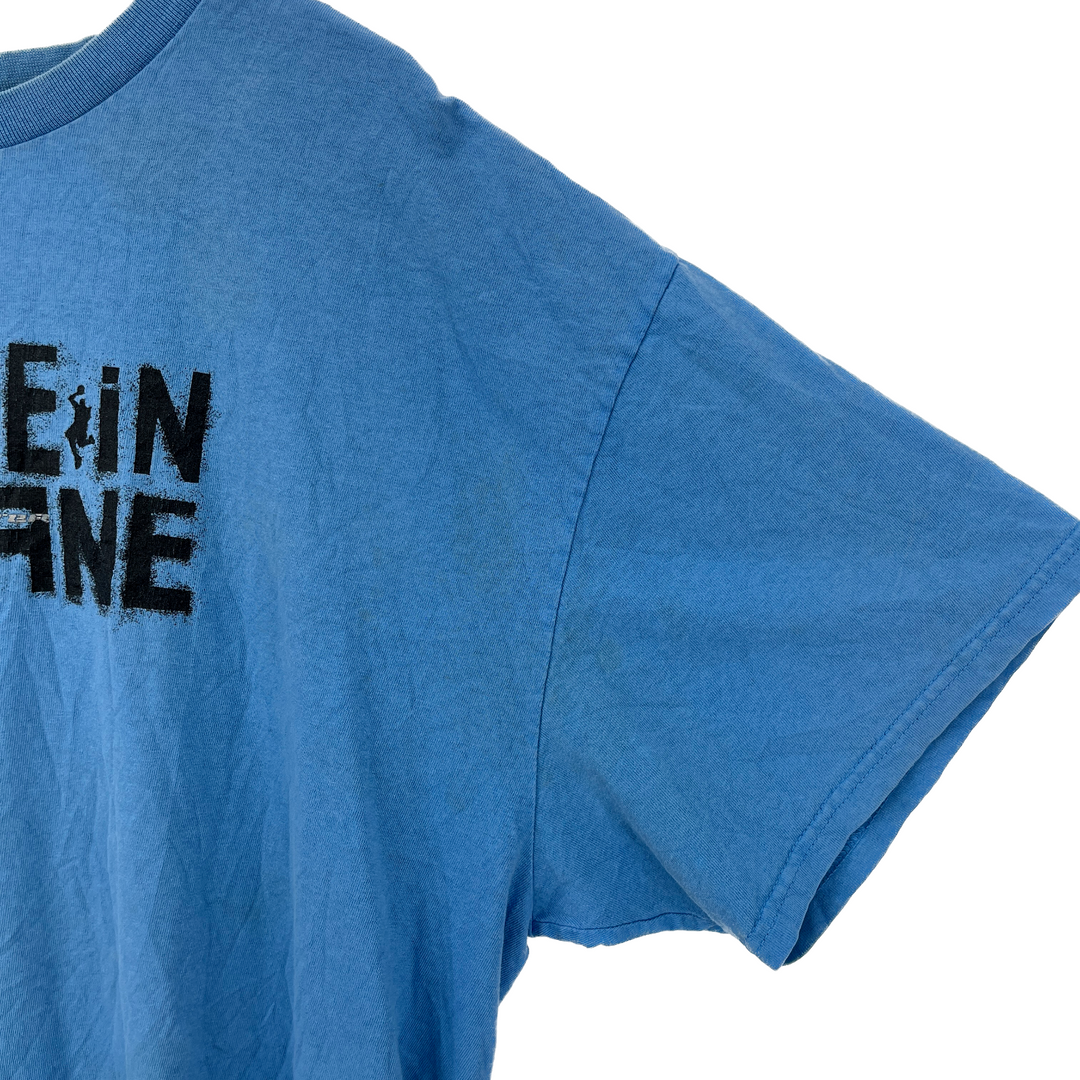 Vintage Nike Insane In The Lane Vince Carter Toronto Raptor Neck T-shirt Size XL