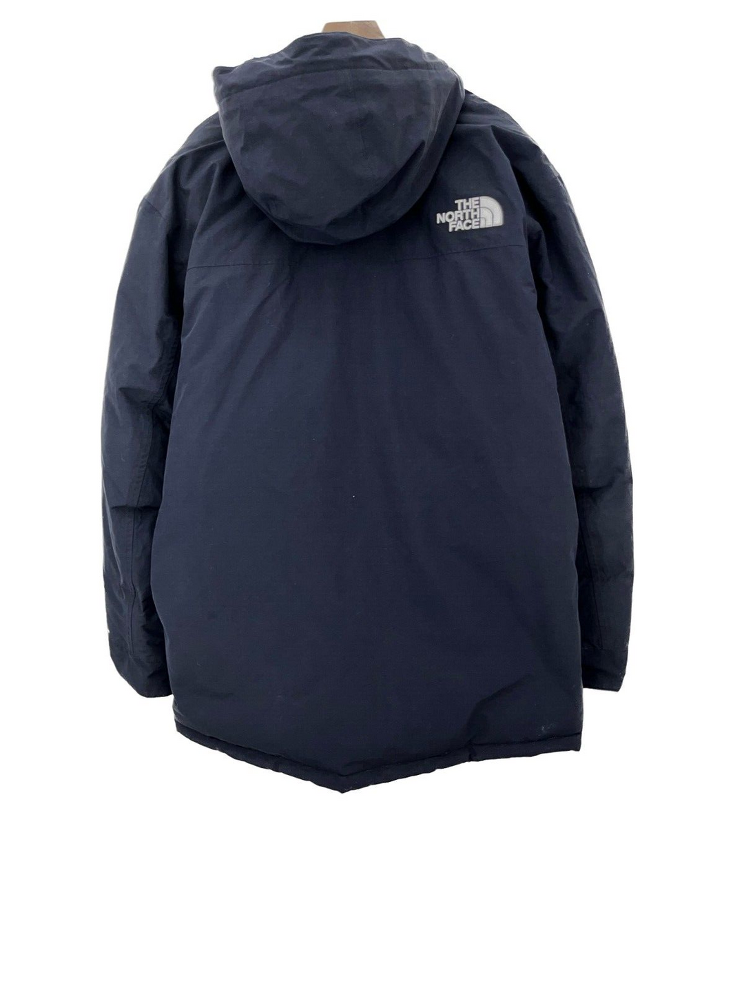 Vintage The North Face 550 Full Zip Navy Blue Insulated Hooded Jacket Size L