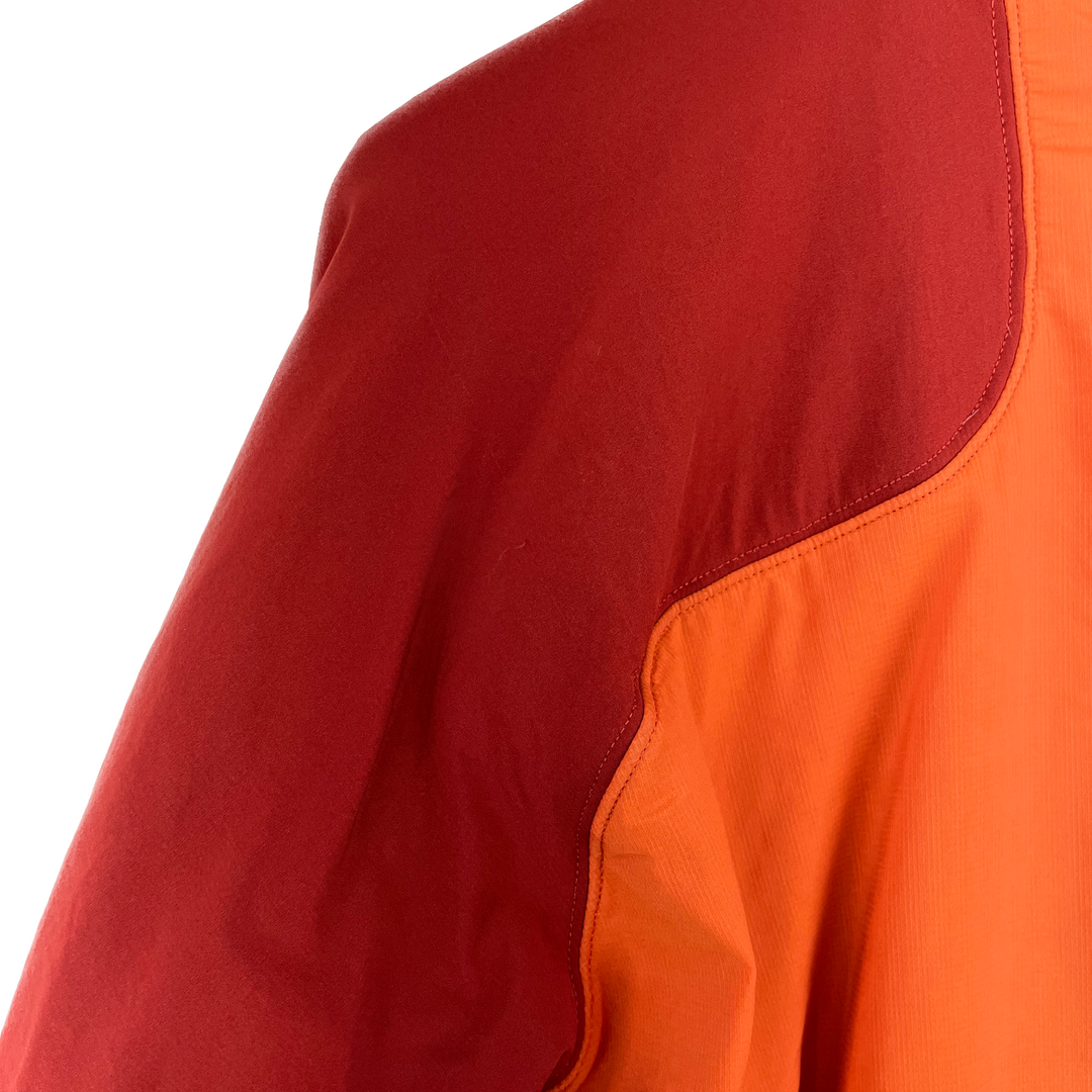 Vintage Patagonia Two Tone Orange Insulated Gorpcore Jacket 90s Size Medium