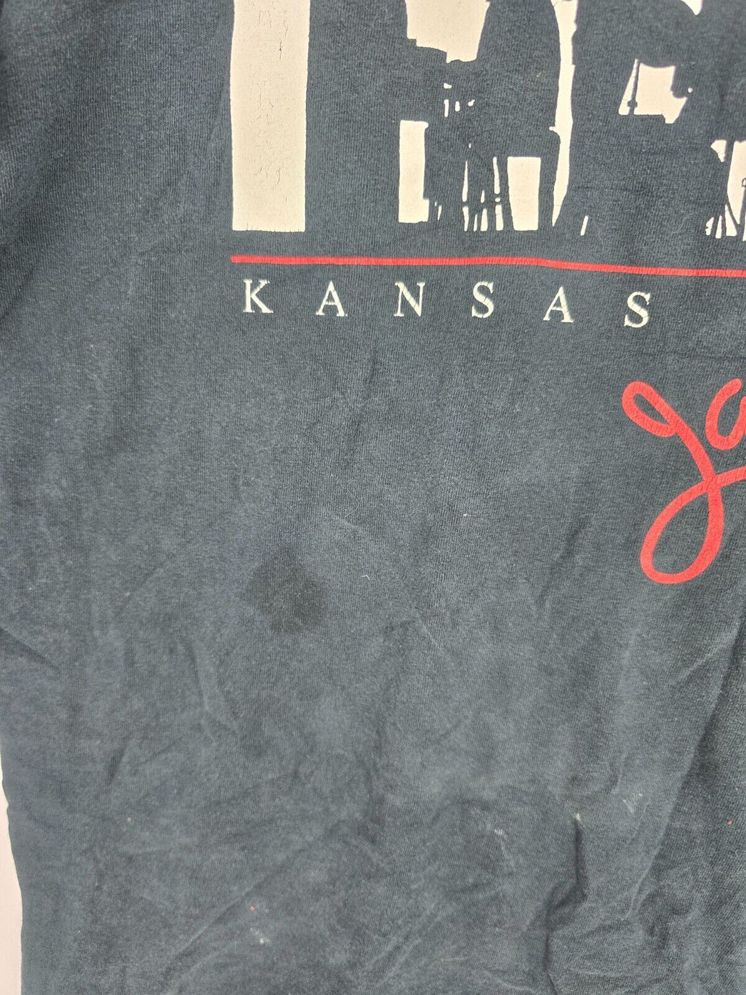 Vintage 90s Kansas City Jazz T-shirts Black Size L