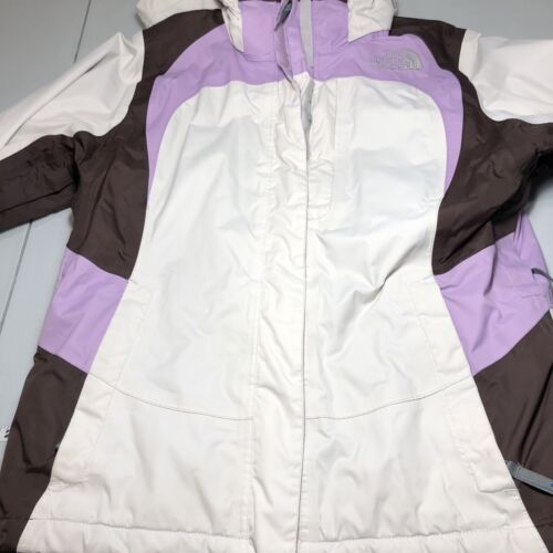The North Face Women's Hyvent Multicolor Shell Jacket Size S Full Zip Hooded