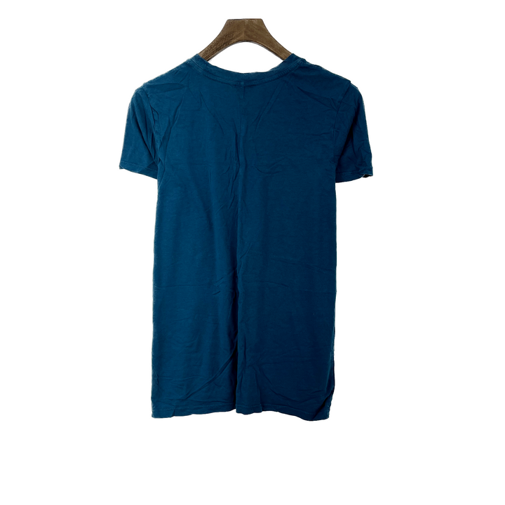 Wilfred Teal Blue Crew Neck T-shirt Size S