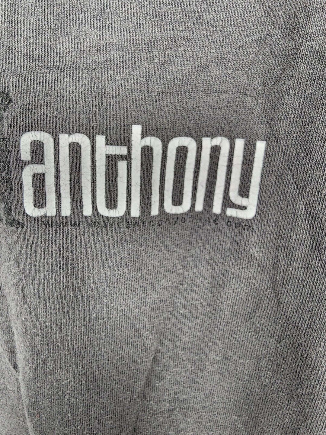 Vintage Marc Anthony Tour Shirt Size L Gray