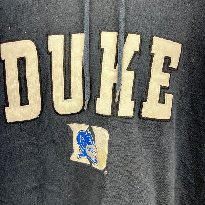Vintage Champs Duke University Navy Blue Hoodie Size 3XL