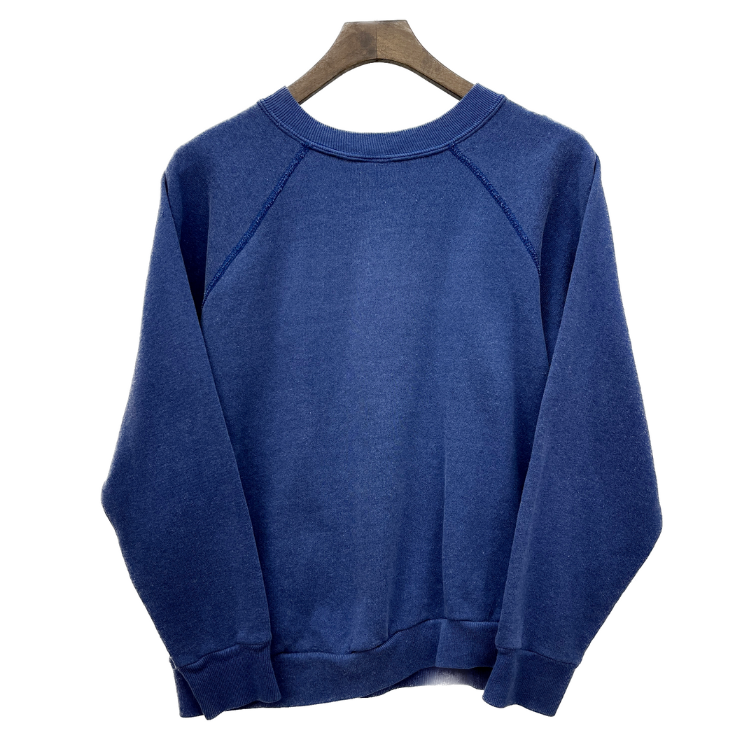 Kansas City Royals Baseball True Vintage Sweatshirt Size XL Blue MLB 80s