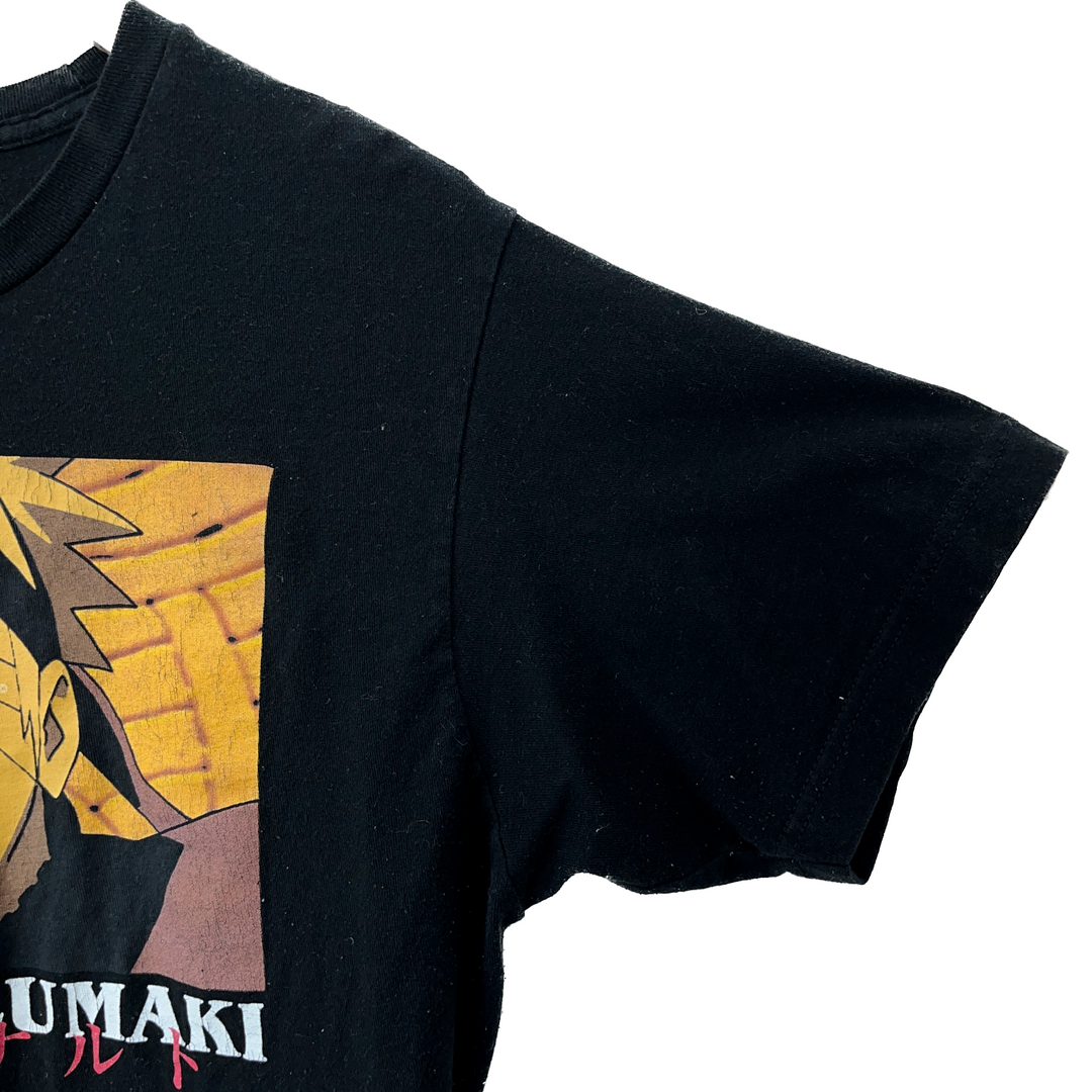 Naruto Uzumaki Shippuden Homecoming Viz Media Anime Tv Show Black T-shirt Size M