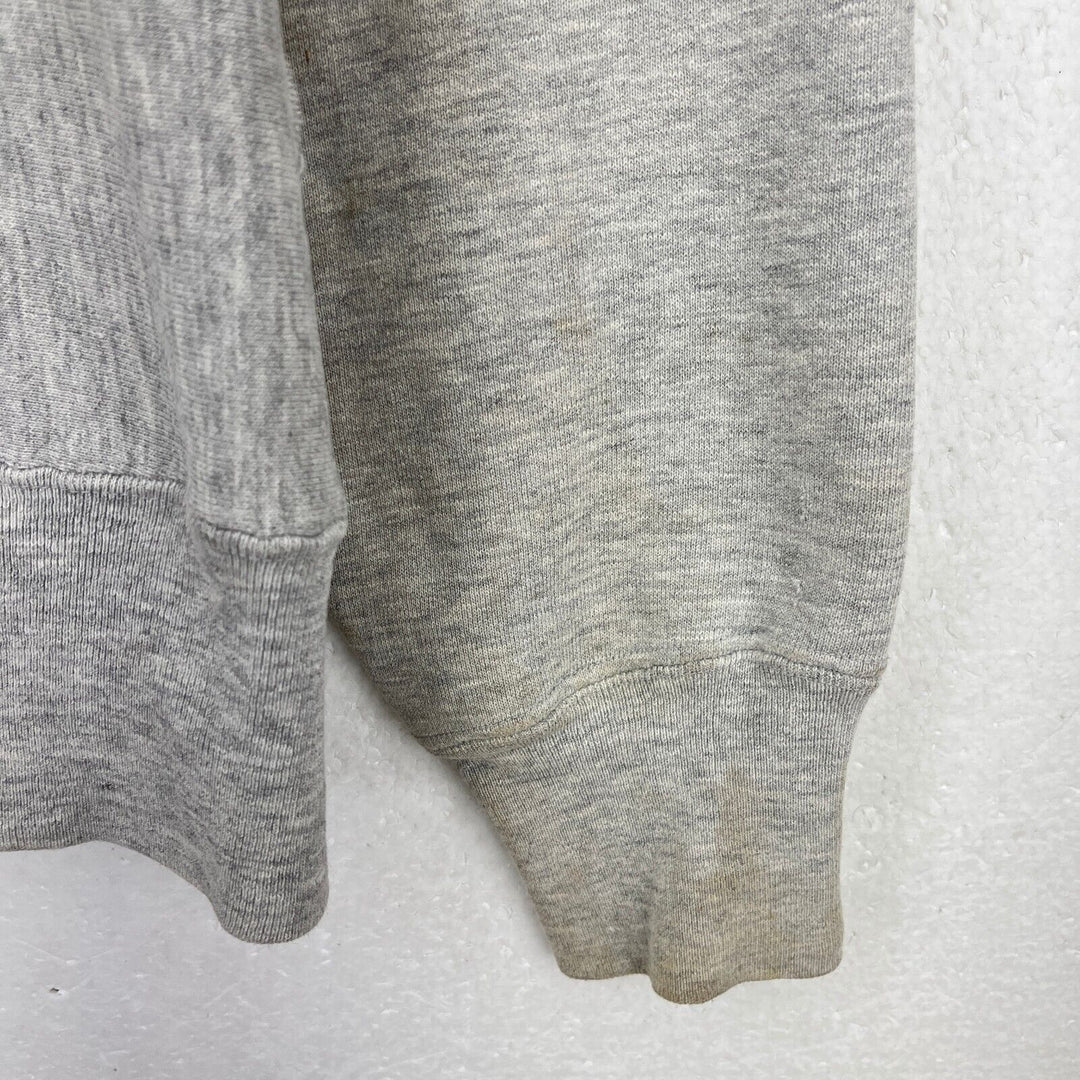 Vintage Champion Reverse Weave Warm Up 80s Harvard Gray Sweatshirt Size L