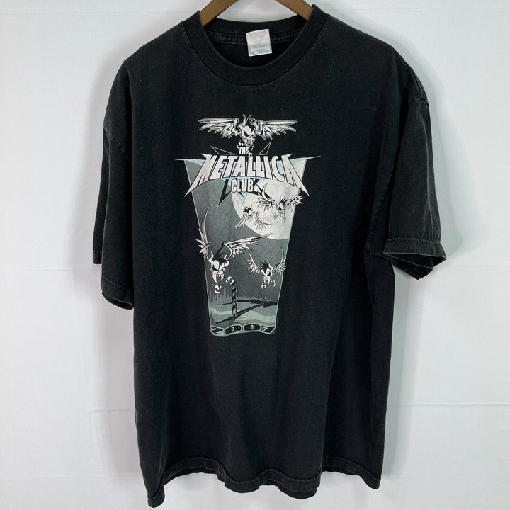 Alstyle Apparel men's The Metallica Club Tee Shirt size XL Black