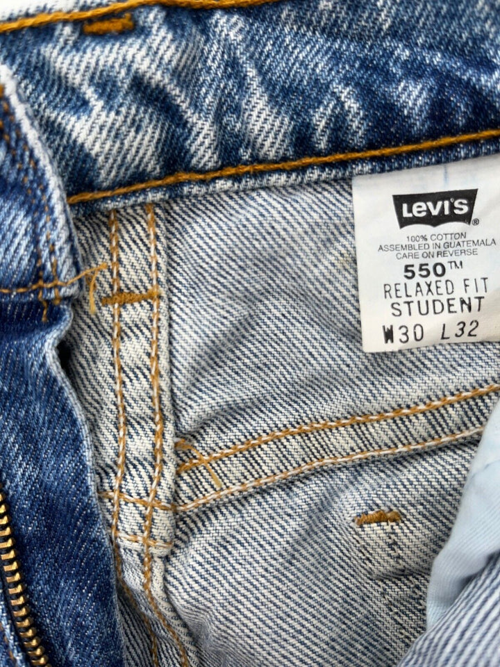 Vintage Levi's 500 Relaxed Fit Blue Jeans Size 30 x 32