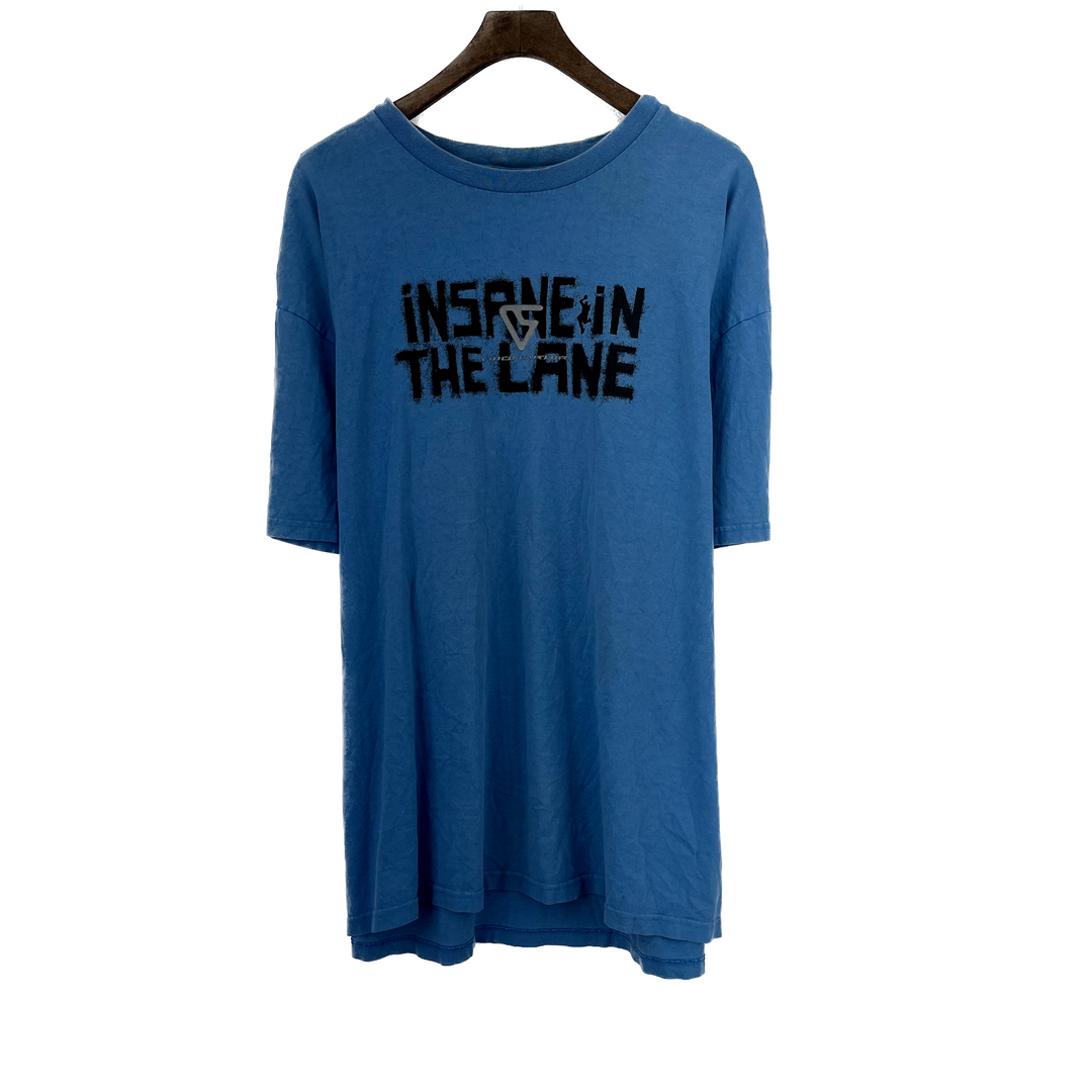 Vintage Nike Insane In The Lane Vince Carter Toronto Raptor Neck T-shirt Size XL