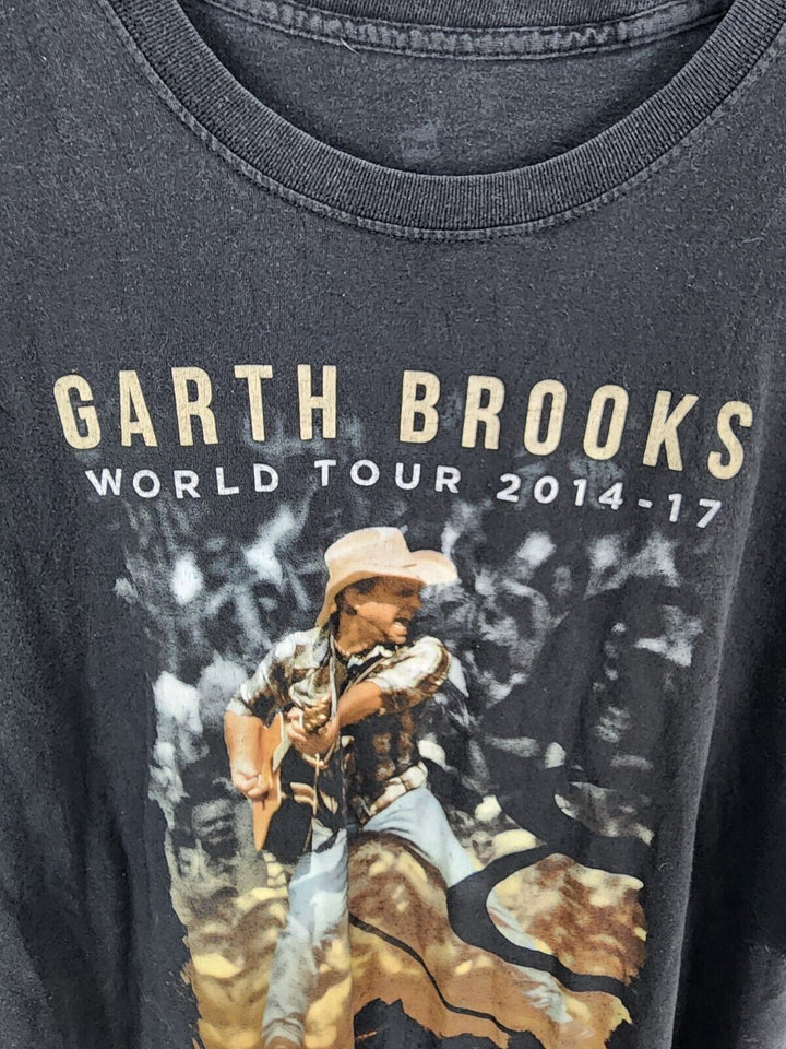 2014-16 GARTH BROOKS World Tour Shirt Unisex T Shirt Size Country Music