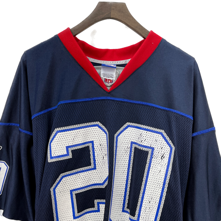 Vintage Reebok NFL Denver Broncos Travis Henry #20 Navy Blue Jersey Size XL
