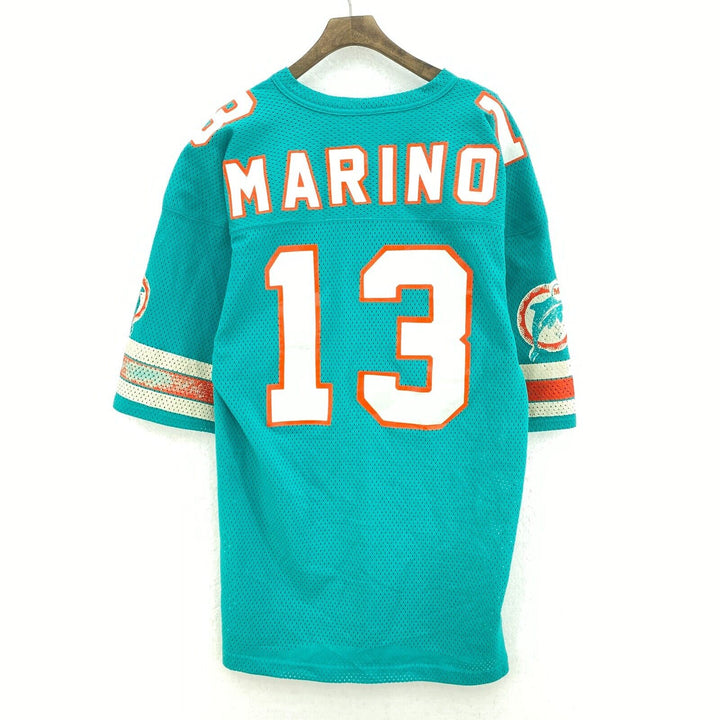 Vintage Dan Marino Miami Dolphins Starter Jersey Size XL Green NFL