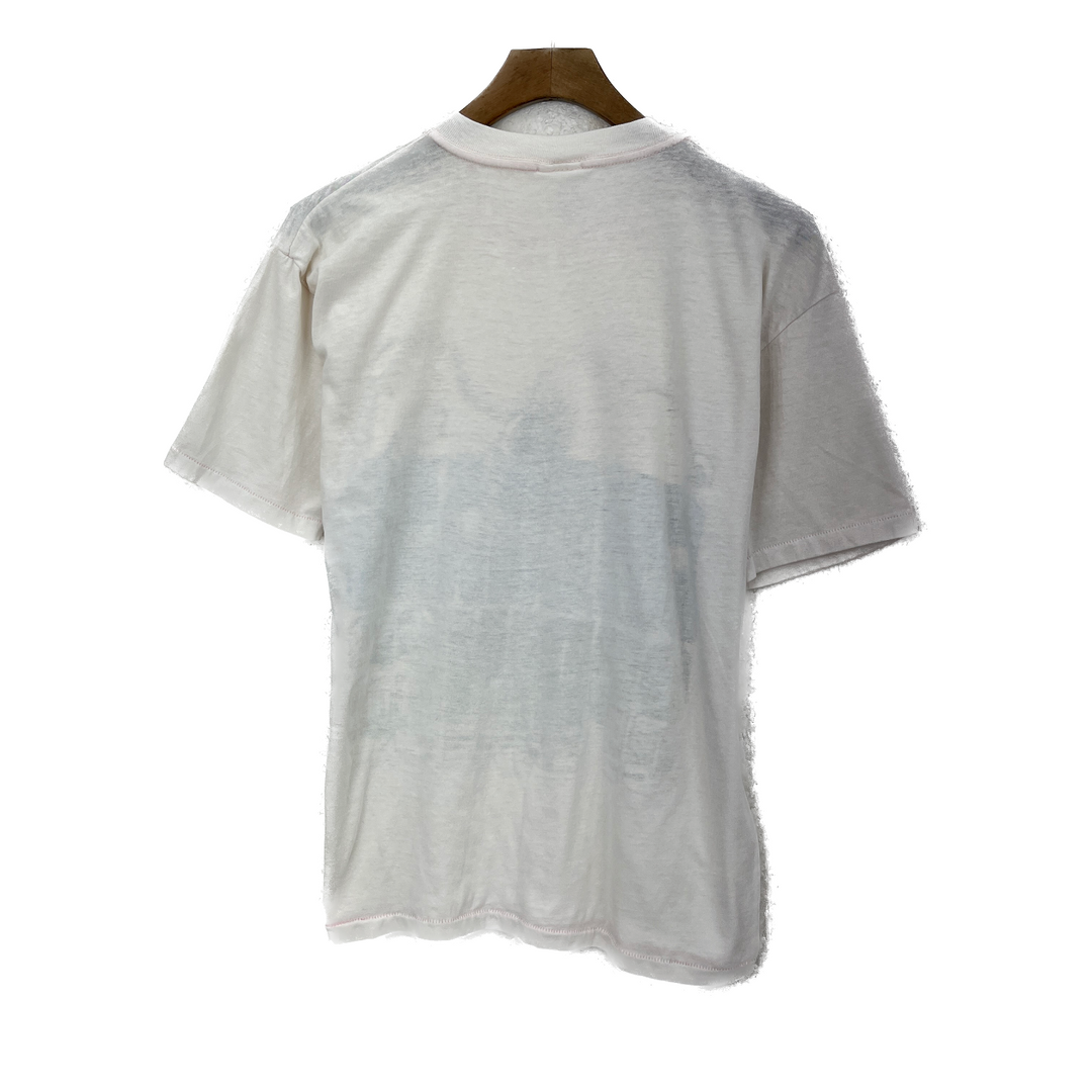 Vintage Colorado Springs 1958 Snoopy White T-shirt Size M Single Stitch