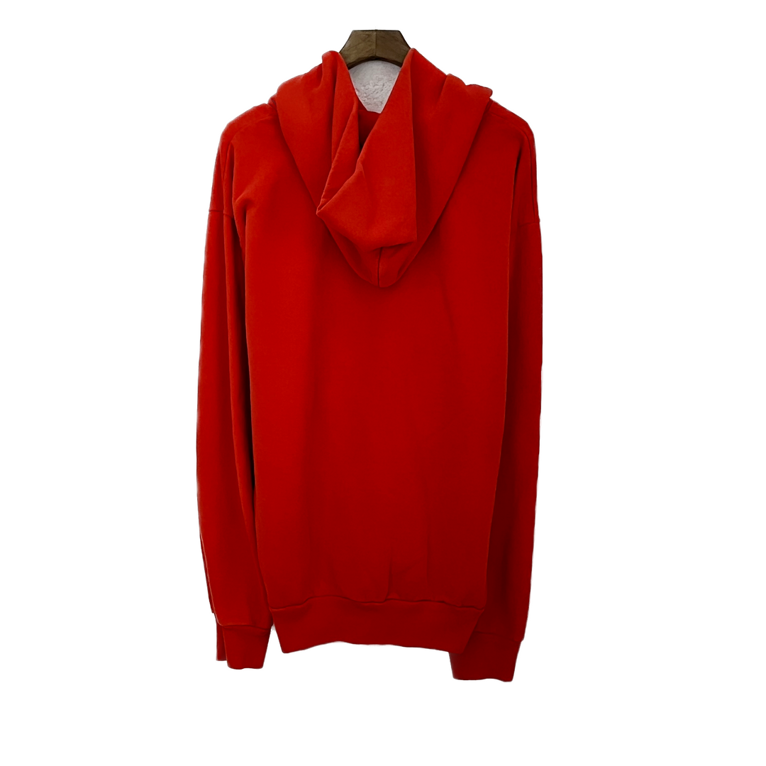 Vintage Dime MTL Skateboarding Red Pullover Hoodie Sweatshirt Size M