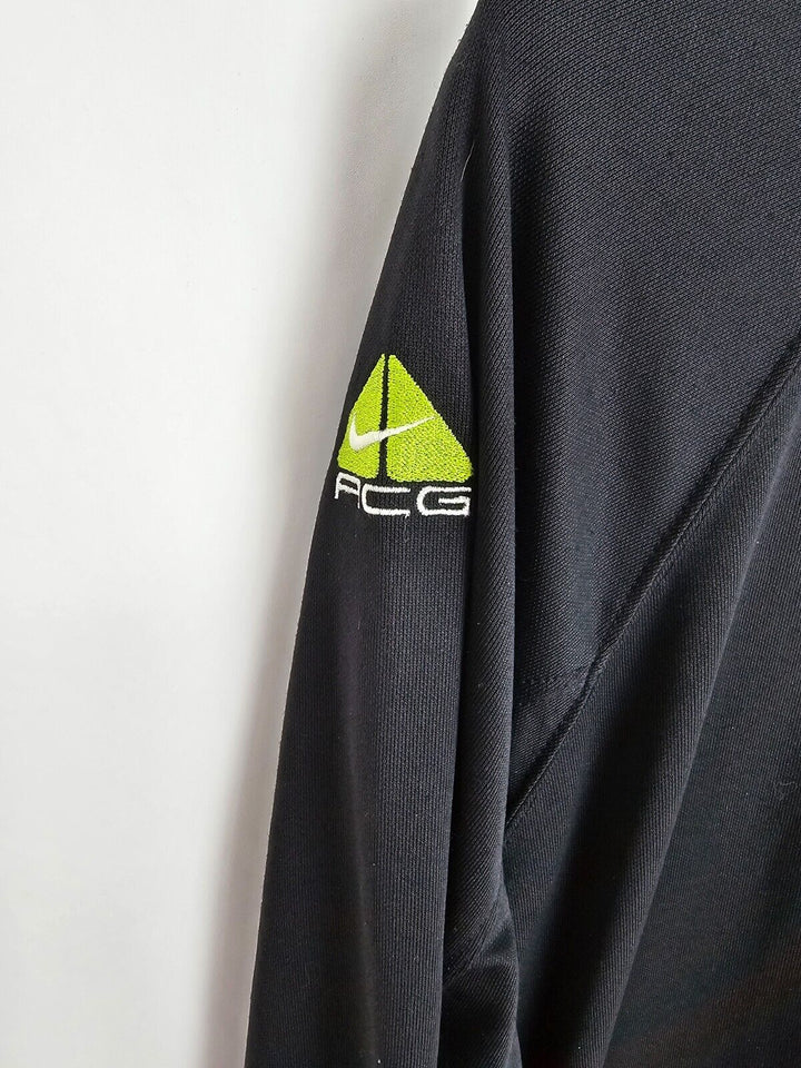 Vintage NIke ACG Track Jacket 90s Black Size M