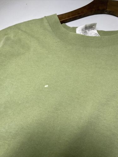 Vintage Nike Men's Green T-Shirt XXL Short Sleeve Black Embroidered Swoosh USA