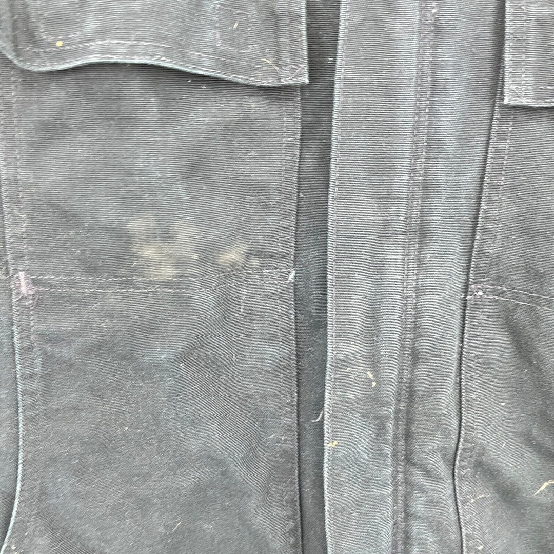 Vintage Carhartt Full Zip Black Canvas Workwear Jacket Size XL