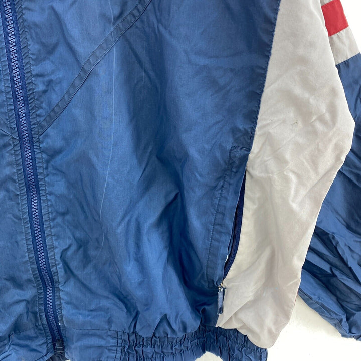 Vintage Starter Atlanta Braves MLB Full Zip Navy Blue Jacket Size XL