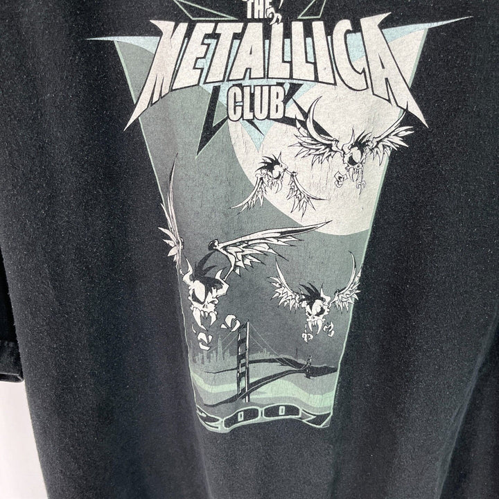 Alstyle Apparel men's The Metallica Club Tee Shirt size XL Black