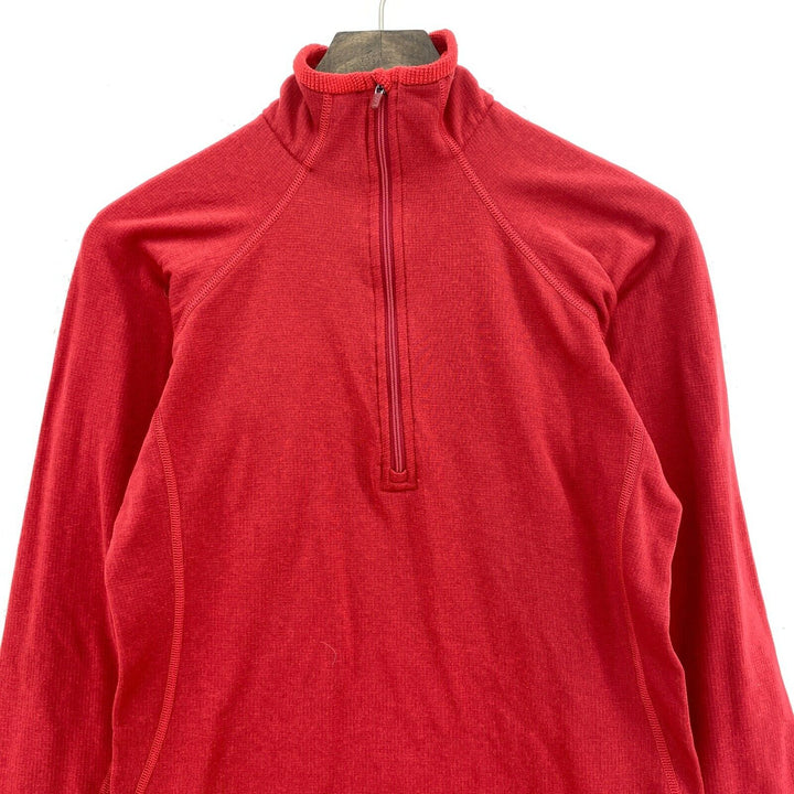 Patagonia Baselayer Capilene Pullover Sweatshirt Pink Size S 1/4 Zip Women's
