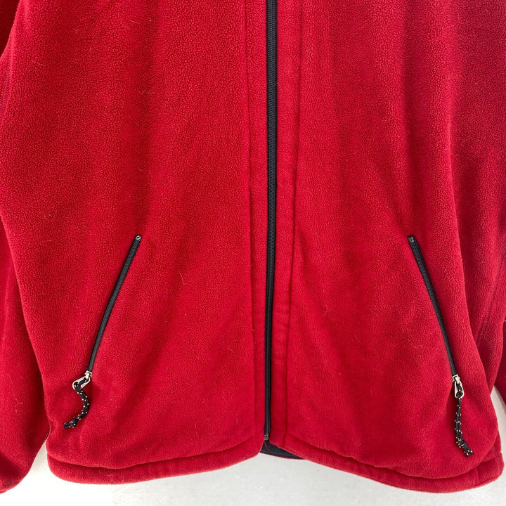 Vintage Patagonia R4 Regulator Red Fleece Full Zip Jacket Size M