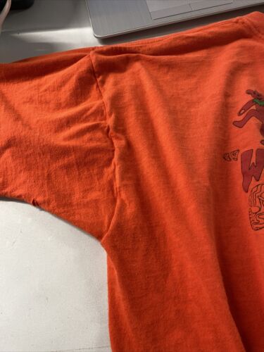Vintage Jerry Garcia The Grateful Dead Street Jam 2000 Orange T-shirt Size 2XL