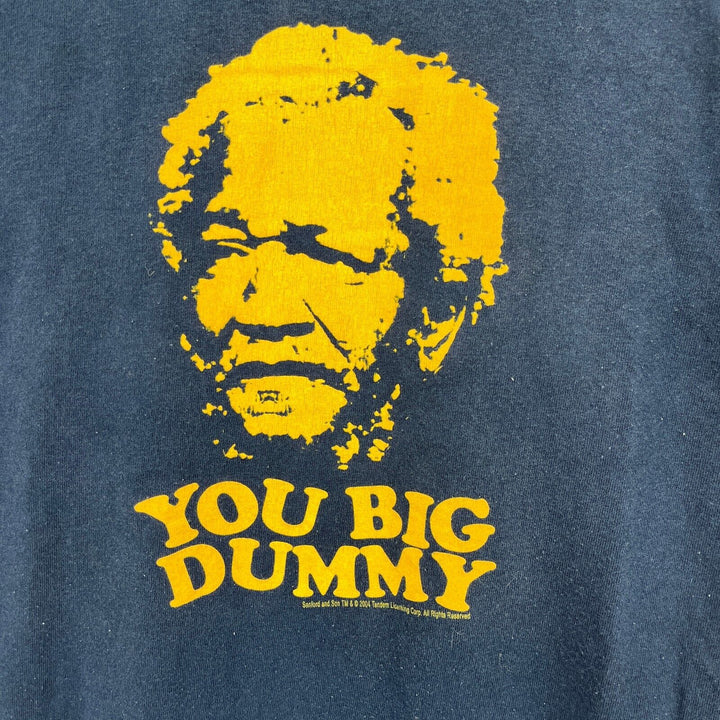Vintage You Big Dummy 2004 Sanford And Son Navy Blue T-shirt Size L