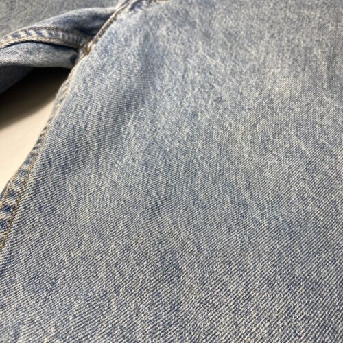 Levi's Orange Tab 506 Straight Leg Vintage Jeans Light Wash Blue Size 31x32 90s