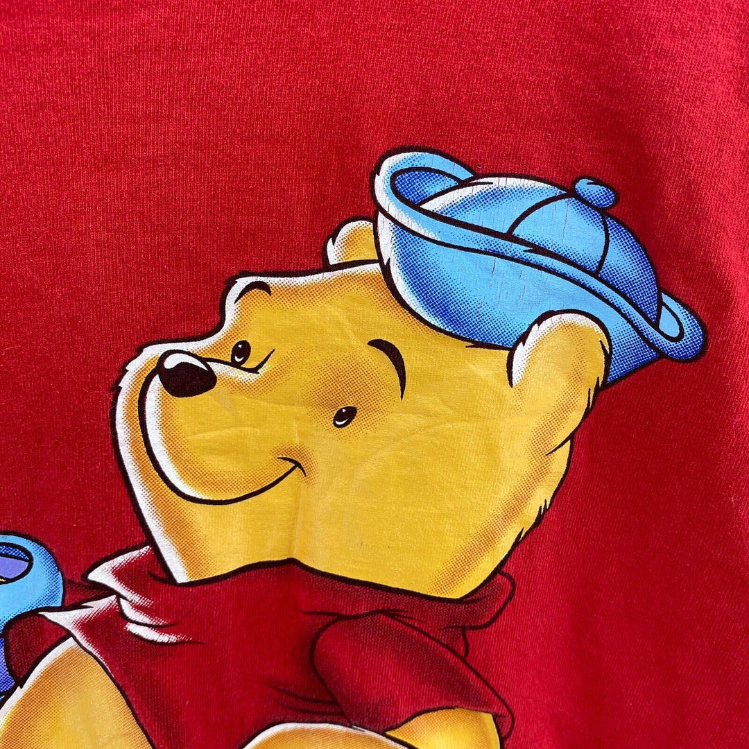 Disney Winnie The Pooh A Honey Of Cruise Red T-shirt Size XL Tee