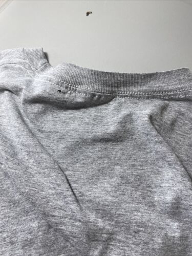 Vintage Nike Swoosh Logo Gray Long Sleeve T-shirt Size M