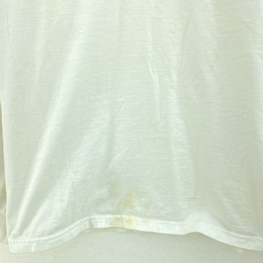 Vintage Supreme Arabic Logo White Long Sleeve T-shirt Size XL