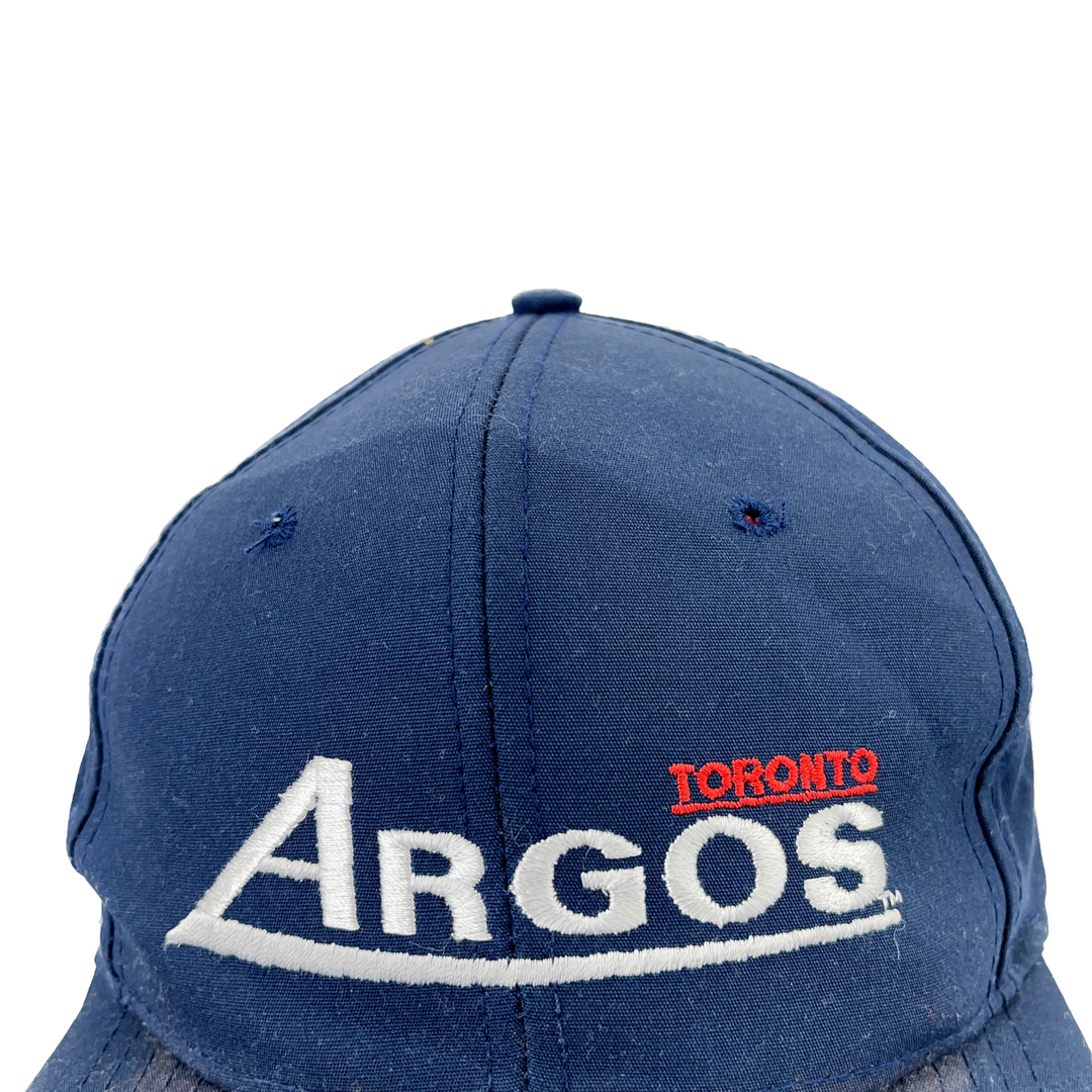 Vintage Toronto Argonauts CFL-Football Coca Cola Embroidered Snapback Blue Hat