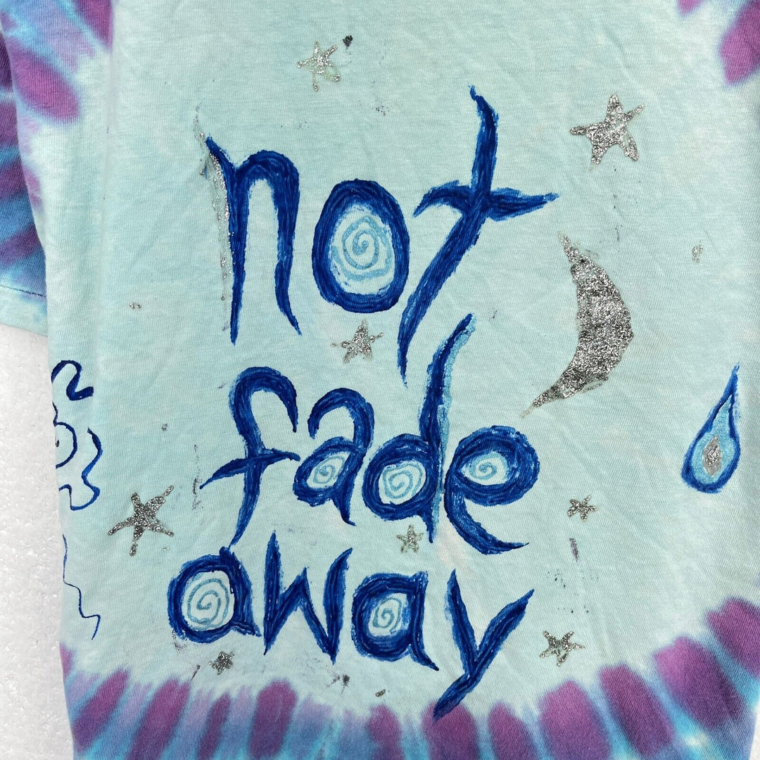 Vintage Grateful Dead 1992 Tie Dye Reduce Not Fade Away Blue T-shirt Size M